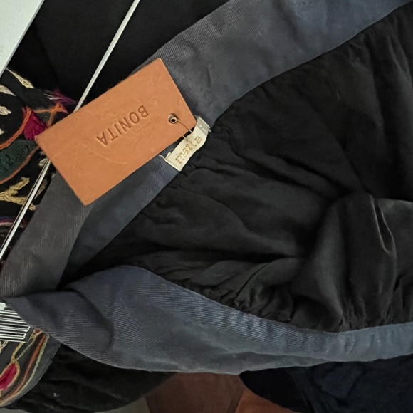 Skirt Hand-Embroidered Drawstring Matte - Picture 10 of 15